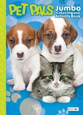 Pet Pals Jumbo Coloring Book, 64 Pages