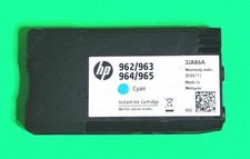 HP 962 963 964 965 Cyan Inkjet Ink Cartridge 3JA86A For HP Printers Exp 2024/11