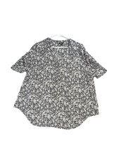 Torrid Harper Womens 2 Blouse Pullover Ruched Short Sleeve Polyester V Neck