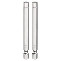 "2 StüCk H6.0 Sechskant-Bit 6.0Mm 1/4\" Schaft 75Mm Magnet FüR 1/4\" Antrieb"