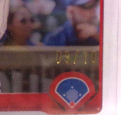 2025 Topps Serie 2 #406 Miguel Amaya Cubs Clear Parallel 9/10 - Foto 3 di 3