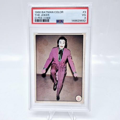 1966 OPC Batman Bat Laffs #3 The Joker — PSA 3