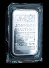 Johnson Matthey Fine Silver .999 1oz Bullion Bar