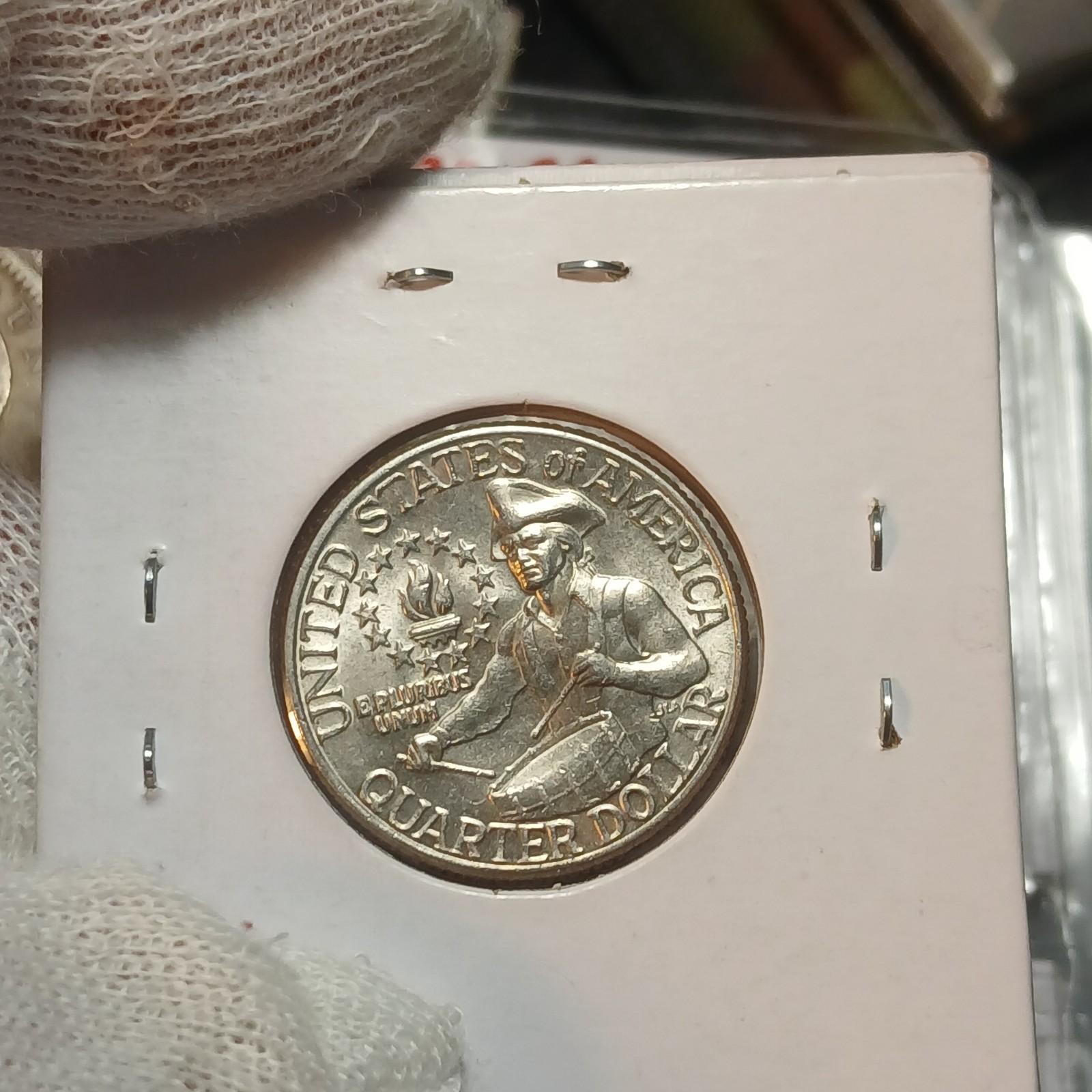 1976 D 25C DRUMMER BOY BICENTENNIAL REAL NICE EXAMPLE LOOK!