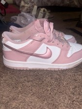 Nike Dunk Unisex Kids Low-Top Sneakers Pink/W...