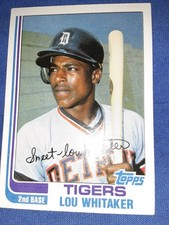 1982 Topps - Lou Whitaker #39