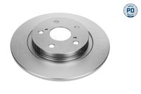 2X Meyle 30-15 523 0108/PD Bremsscheibe Hinten L/R Passt Zu: Toyota Avensis 1.6-
