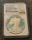 2026 P  $1 American Silver Eagle Congratulations set  NGC PF70 Ultra Cameo ASE