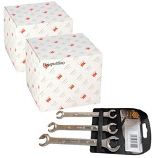 2x NK Bremssattel Hinten + Schlüssel Satz für CITROEN C4 AIRCROSS ASX OUTLANDER