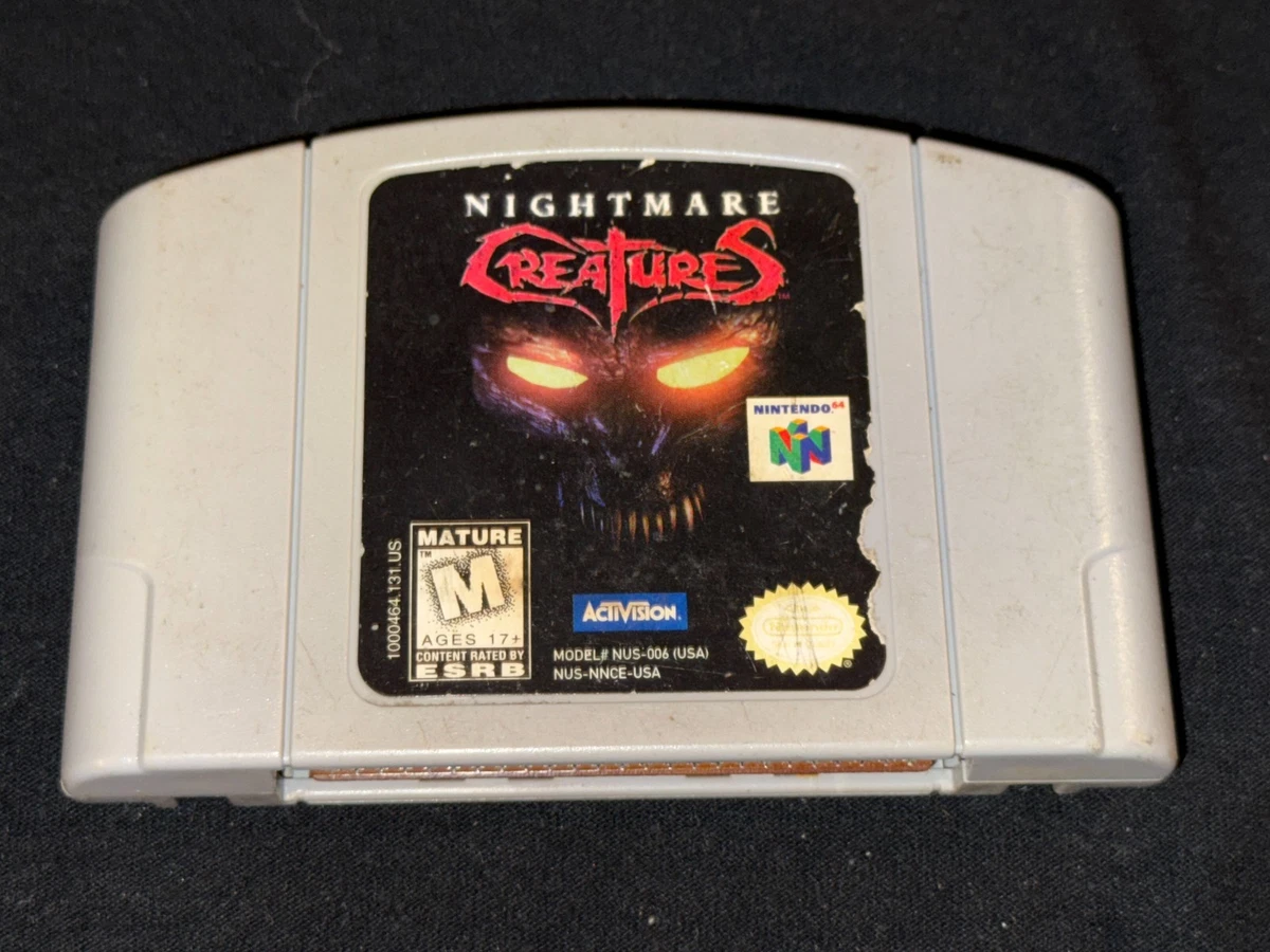 Nightmare Creatures【中古美品・N64北米版】 Nightmare Creatures