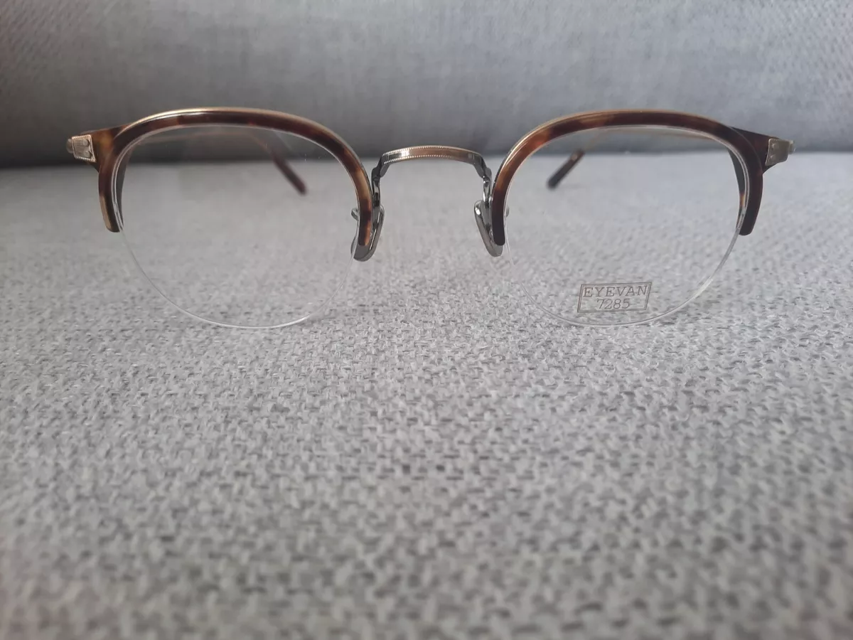 EYEVAN 7285 Titanium Eyeglasses Frames Model 640 Antique Gold &