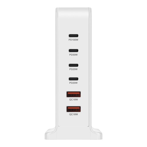 20-440W USB-A USB-C Charging Station Desktop Charger Rapid Tower Power Adapter - Picture 16 of 62