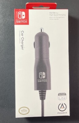 Official Car Charger for Nintendo Switch / Switch Lite NEW