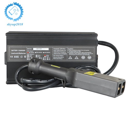 Golf Cart Battery Charger 36V 16 A for E-Z-GO, Yamaha, Club Car with TXT D Plug - 第 7/11 張圖片