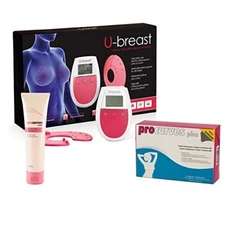 U-Breast + Procurves Pills + Procurves Cream,  for enhancing the breast size.