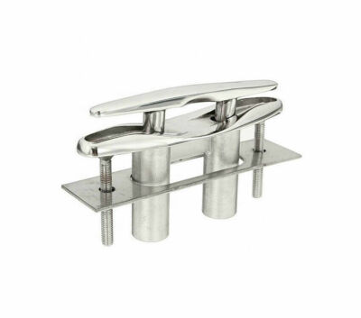 6'' 316 STAINLESS STEEL PULL-UP CLEAT/ POP-UP FLUSH MOUNT LIFT NEW