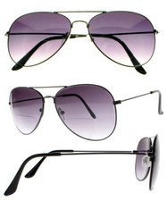 Mens Retro Bifocal Tinted UV400 Sunglasses Reading Glasses Sun Reader