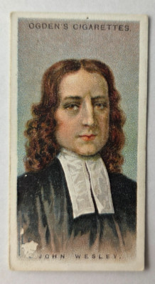 1924 Ogden's Leaders of Men #49 John Wesley (B)