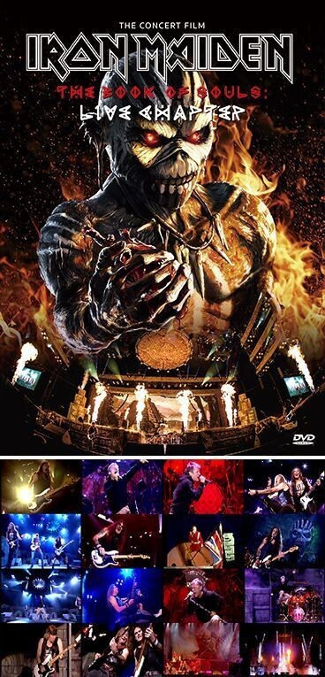 Iron Maiden DVD 、CD 4枚セット IRON MAIDEN - THE BOOK OF SOULS : LIVE CHAPTER 2016-2017 (DVD) | eBay