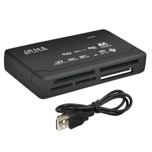 External USB Memory Card Reader SD SDHC Mini Micro M2 MMC XD CF MS TF All in One - Picture 2 of 5