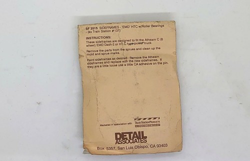 DETAIL ASSOCIATES American HO Scale Detailing Parts - Multi Listing - Picture 197 of 203