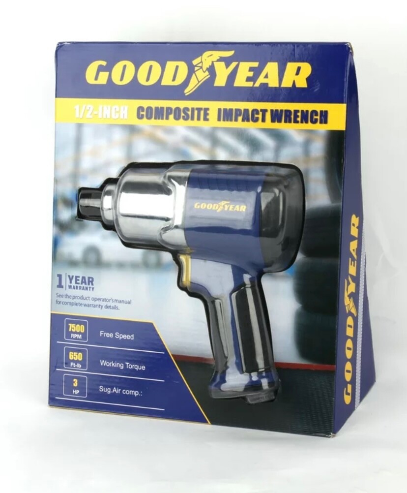 GOODYEAR 1/2 inch Composite Impact Air Compressor Tool