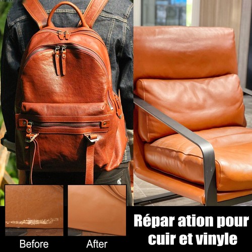 Advanced Leather Repair Kit Filler Vinyl DIY Car Seat Patch Sofa Rip Holes 20ml - Bild 14 von 23