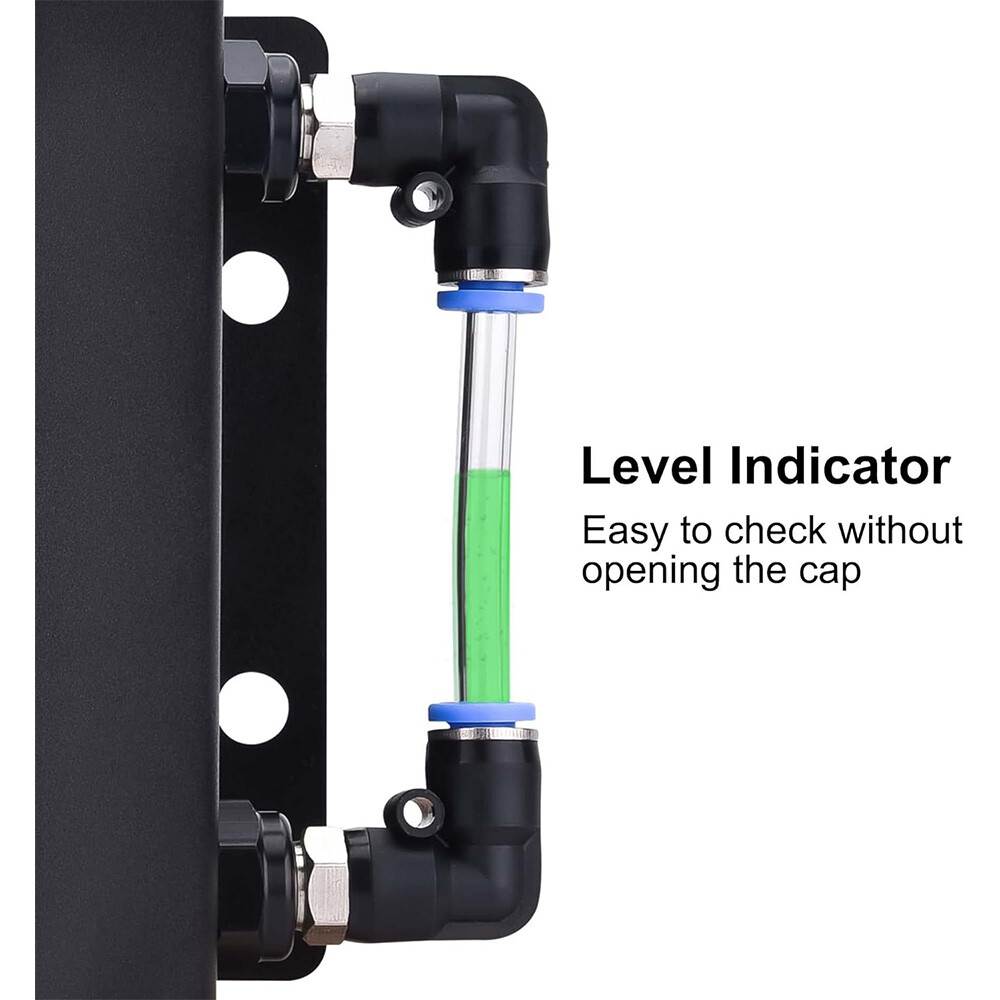 Universal 1L Aluminum Overflow Coolant Radiator Tank By EVIL ENERGY In - Foto 3