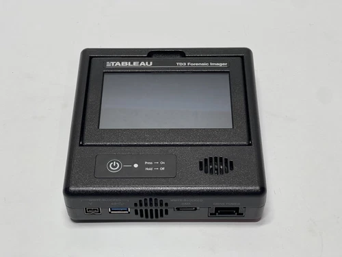 Tableau TD3-B Forensic Imager Duplicator SATA USB Firewire 800 Disk Interfaces