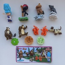 Masha y el oso, 7, 2020, Kinder Surprise, Juego completo, DV537 - SE308