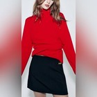 Zara Black Mini Skirt with Gold Button Detail NWT XXL — photo 7