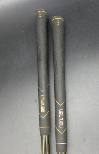 Set of 2 Maruman Grand Bigwin 3 & 4 Woods Regular Graphite Shafts Maruman Grips - Picture 5 of 6