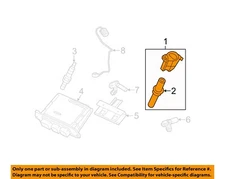 FORD OEM 08-14 Expedition Electrical Ignition System-Ignition Coil 8L3Z12029A
