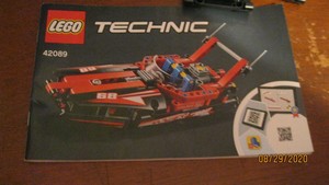 lego technic 42089 hydroplane instructions
