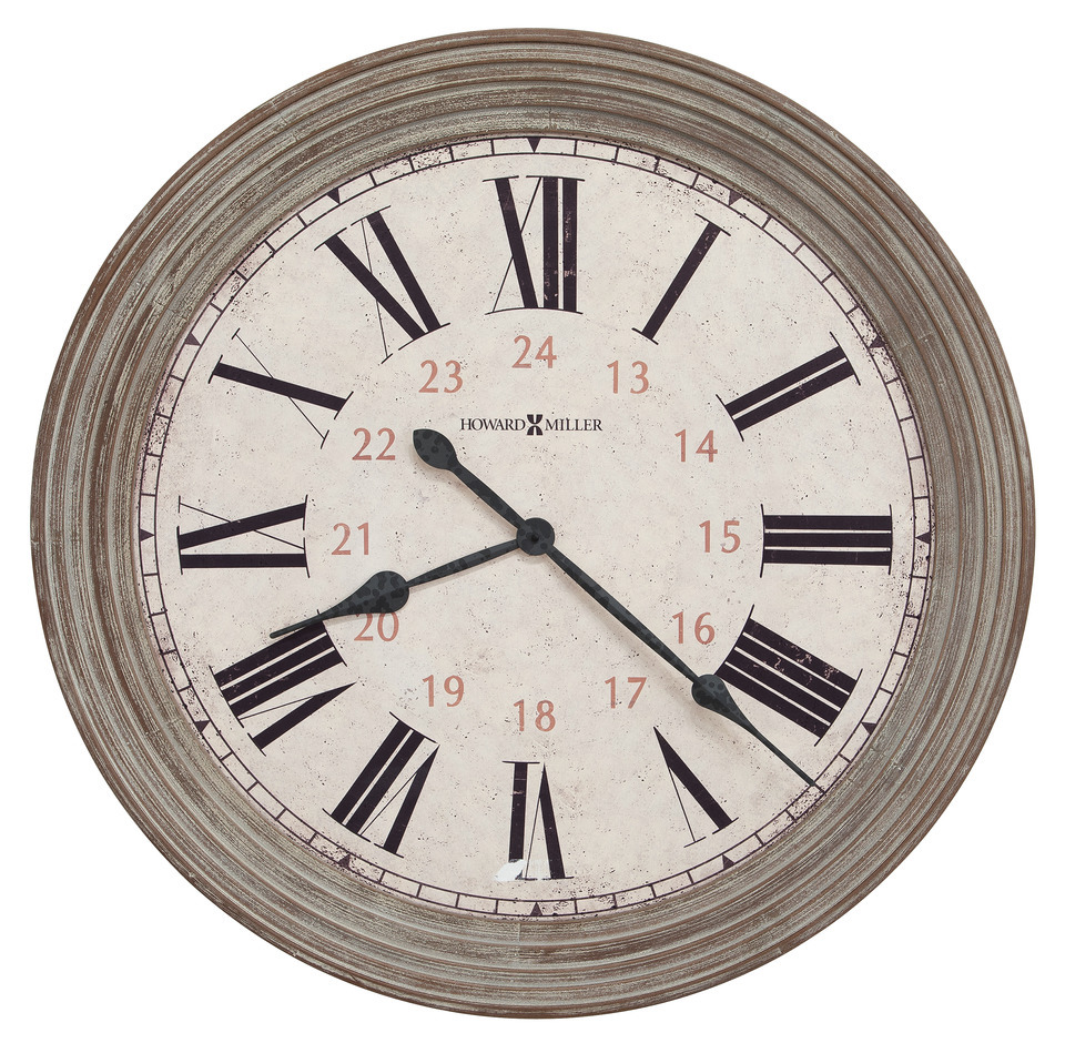 HOWARD MILLER NEW OVER SIZED GALLERY WALL CLOCK 30.75" "NESTO" 625 626