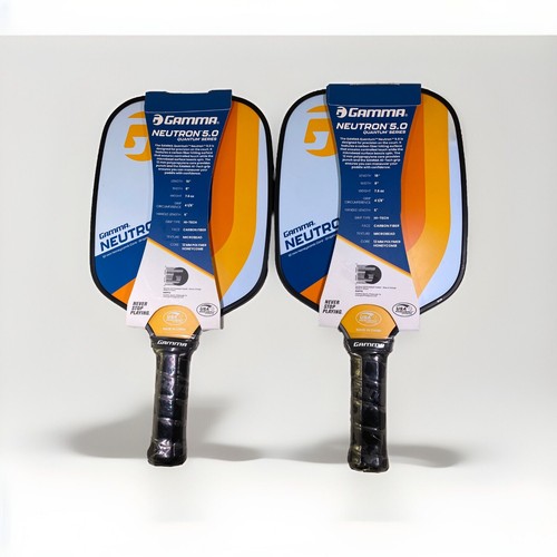 Gamma Neutron 5.0 Quantum Series Pickleball Paddle RNPP13 Carbon Fiber Face NEW - Picture 3 of 4