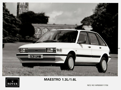 Rover Maestro 1.3 L & 1.6 L 1989-1990 Original UK Pressefoto vorne 3/4