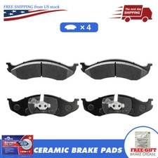 Front Ceramic Disc Brake Pad For Jeep Grand Cherokee Comanche Wagoneer Wrangler