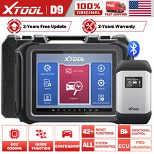 XTOOL D9 Auto Scan All System Diagnostic 42+ Resets Bi-Directional Control Tools