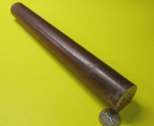 Ultem PEI Rod 1000-1000 Natural  1.375" Diameter Rod x 1 Ft Long