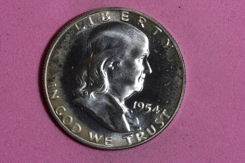 Estate Find 1954 - Proof Franklin Half Dollar #K49632