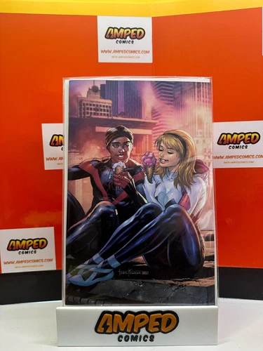 MILES MORALES SPIDER-MAN #25 TYLER KIRKHAM EXCLUSIVE VIRGIN VARIANT