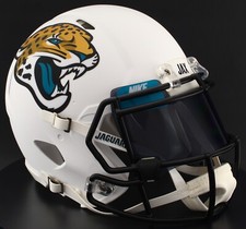 JACKSONVILLE JAGUARS NFL Riddell Speed Full Size AUTHENTIC Football Helmet