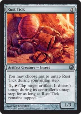 Rust Tick - Foil X4 (Scars of Mirrodin (2010)) MTG (NM) *CCGHouse* Magic