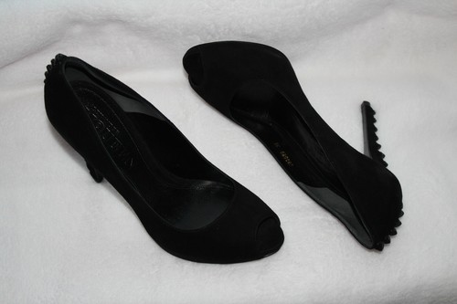 ALEXANDER MCQUUEN SANDALIA CUERO S NEGRO #8US $933 - Imagen 10 de 10