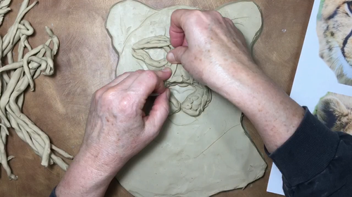 CROSS - Ceramic - God Loves Inspiring FAITH Christian Religious Alexander Art - Video 1 of 1