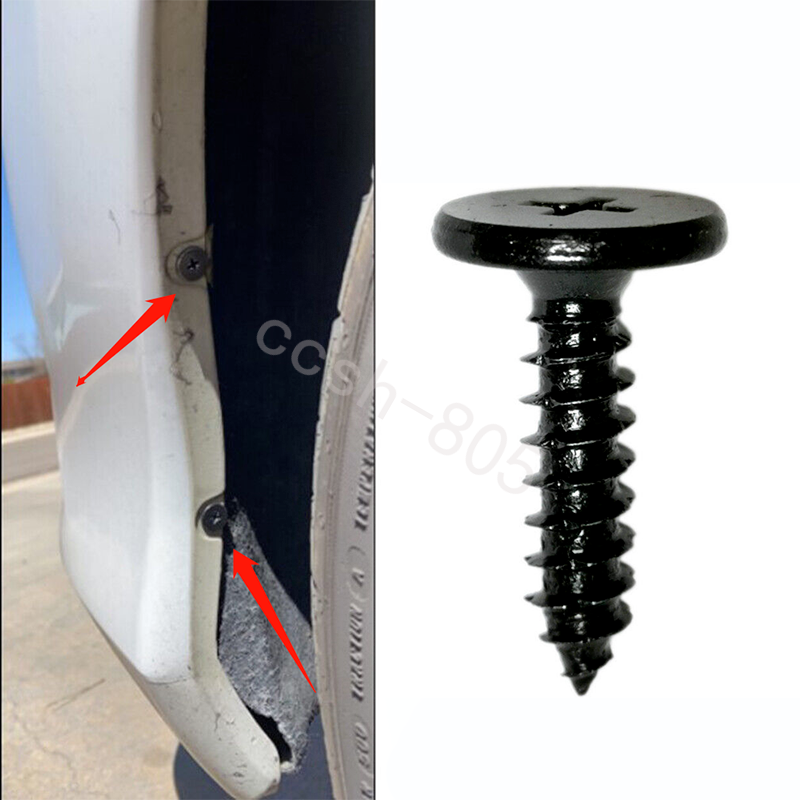 10 Pcs Car Bumper Inner Fender Wheel Well Screws For Honda Civic eBay