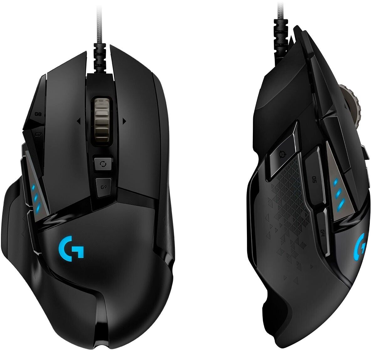 Logitech G502 Hero High-Performance Wired Gaming Mouse, RGB, 11