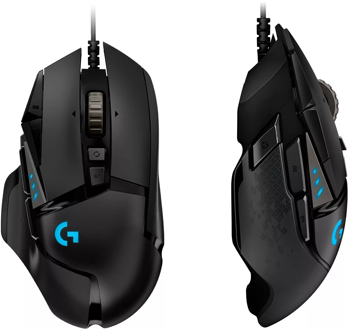 Logitech G502 Hero High-Performance Wired Gaming Mouse, RGB, 11  Programmable Buttons, Black 