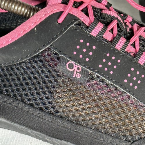 Ocean Pacific Black Pink Water Shoes Aqua Socks Elastic Laces Woman's L 9-10 - Picture 3 of 10